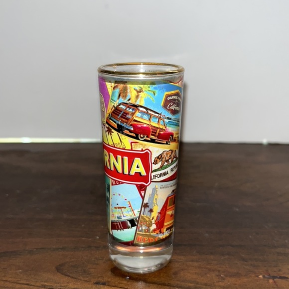 California Souvenir Double Shot Tall Shot Glass - Picture 4 of 5